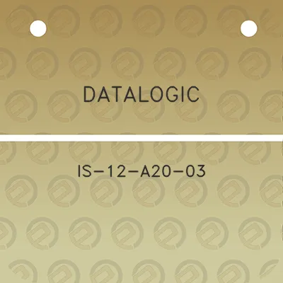 datalogic-is-12-a20-03