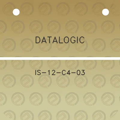 datalogic-is-12-c4-03