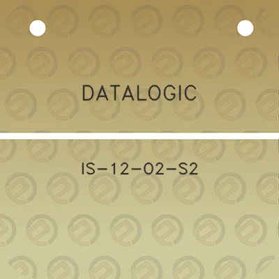 datalogic-is-12-o2-s2