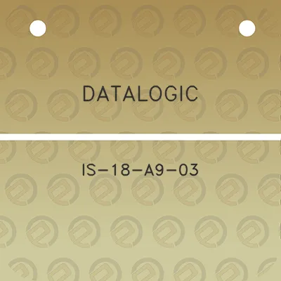 datalogic-is-18-a9-03