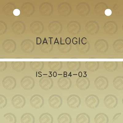 datalogic-is-30-b4-03