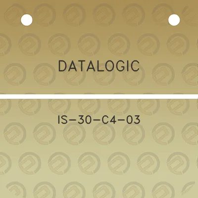 datalogic-is-30-c4-03