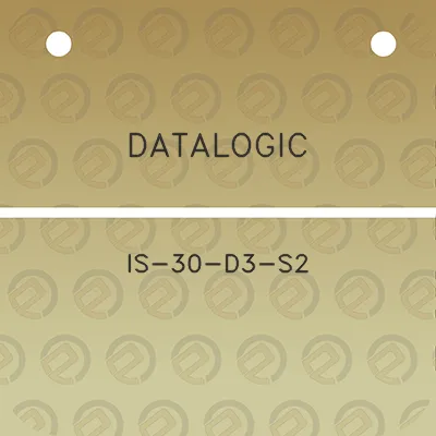 datalogic-is-30-d3-s2