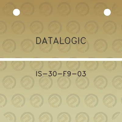 datalogic-is-30-f9-03