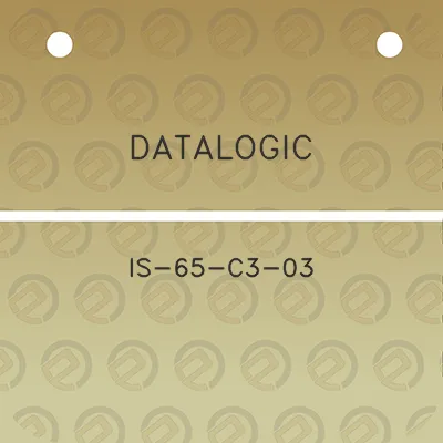 datalogic-is-65-c3-03