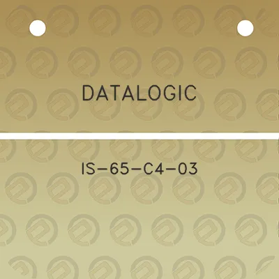 datalogic-is-65-c4-03