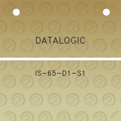 datalogic-is-65-d1-s1