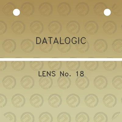 datalogic-lens-no-18