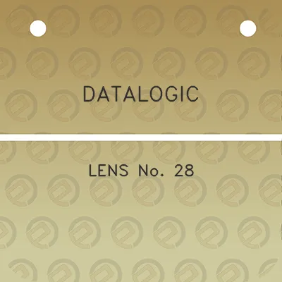 datalogic-lens-no-28