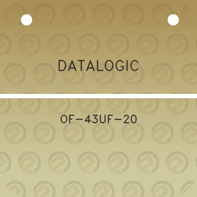 datalogic-of-43uf-20