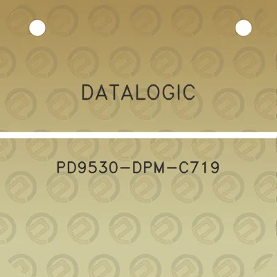 datalogic-pd9530-dpm-c719