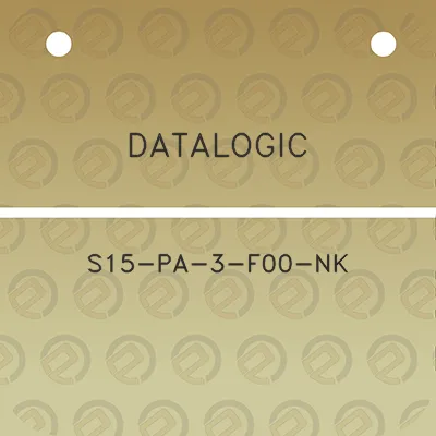 datalogic-s15-pa-3-f00-nk