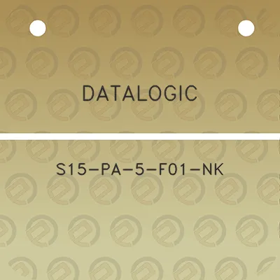 datalogic-s15-pa-5-f01-nk