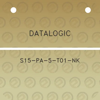 datalogic-s15-pa-5-t01-nk