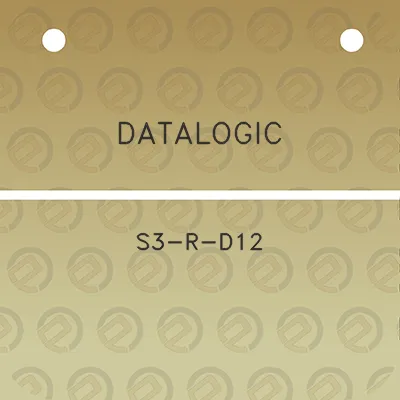 datalogic-s3-r-d12