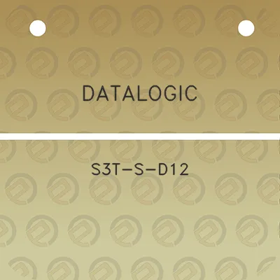 datalogic-s3t-s-d12