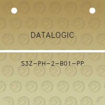 datalogic-s3z-ph-2-b01-pp