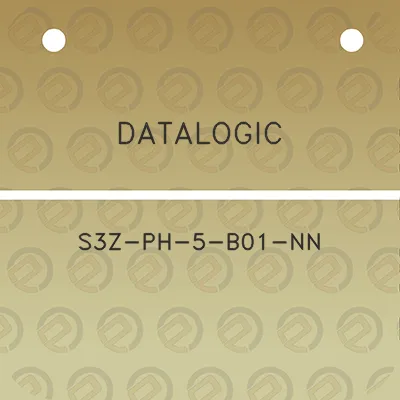 datalogic-s3z-ph-5-b01-nn