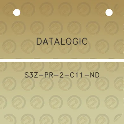 datalogic-s3z-pr-2-c11-nd