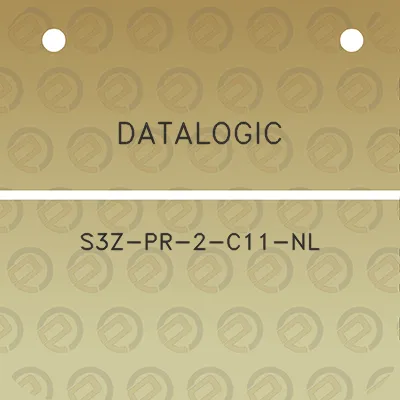 datalogic-s3z-pr-2-c11-nl