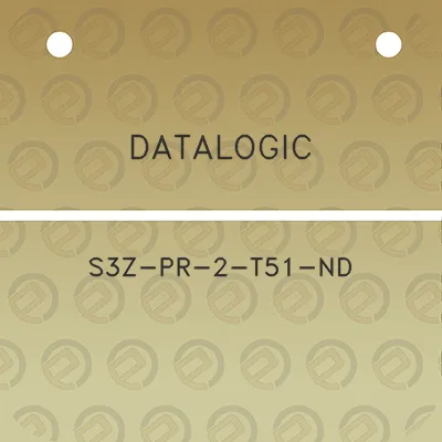 datalogic-s3z-pr-2-t51-nd