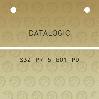 datalogic-s3z-pr-5-b01-pd