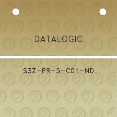 datalogic-s3z-pr-5-c01-nd