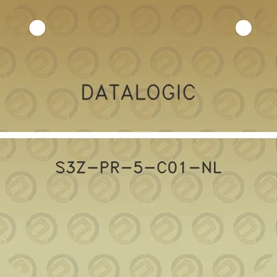 datalogic-s3z-pr-5-c01-nl