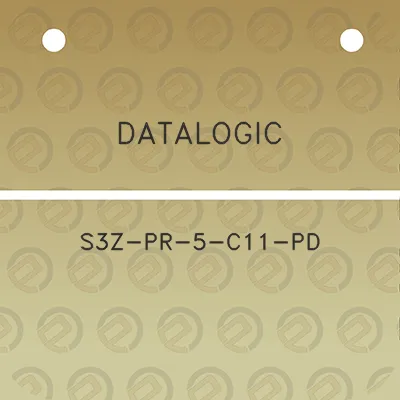 datalogic-s3z-pr-5-c11-pd