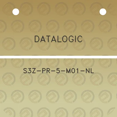 datalogic-s3z-pr-5-m01-nl