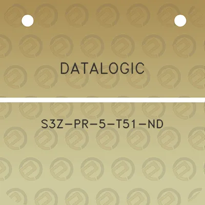 datalogic-s3z-pr-5-t51-nd