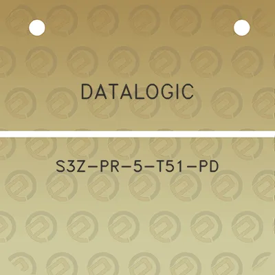 datalogic-s3z-pr-5-t51-pd