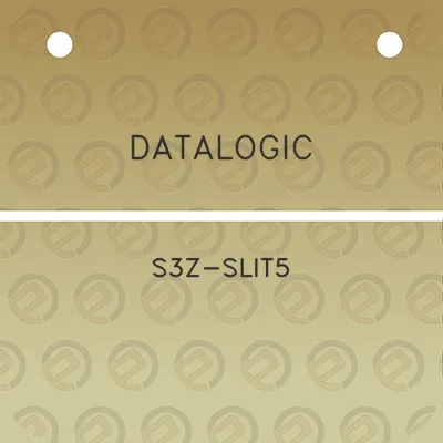 datalogic-s3z-slit5