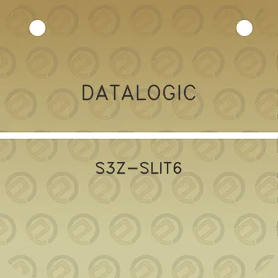 datalogic-s3z-slit6