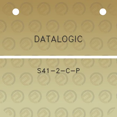 datalogic-s41-2-c-p