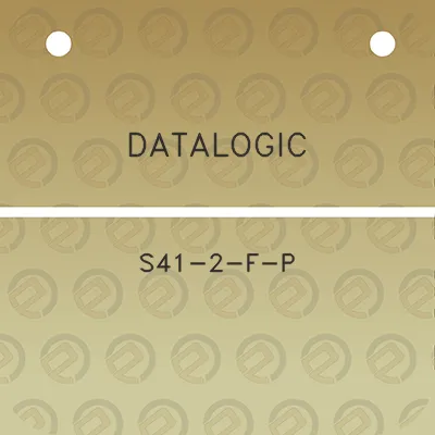 datalogic-s41-2-f-p