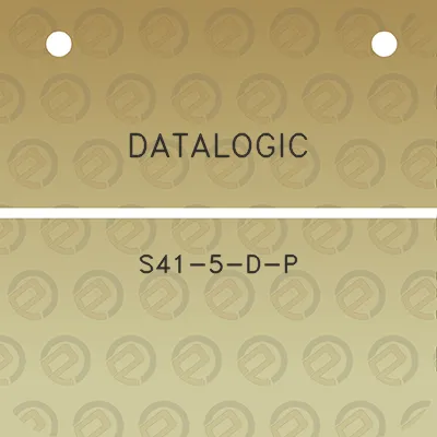 datalogic-s41-5-d-p