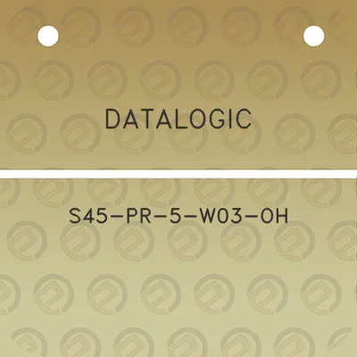 datalogic-s45-pr-5-w03-oh