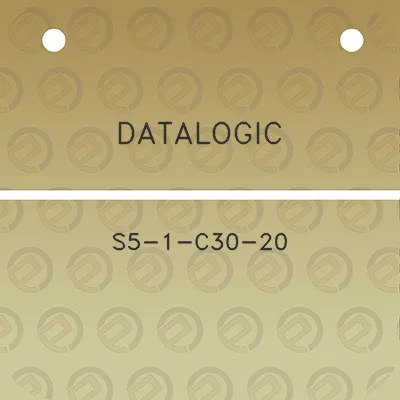 datalogic-s5-1-c30-20