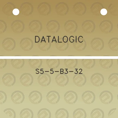 datalogic-s5-5-b3-32