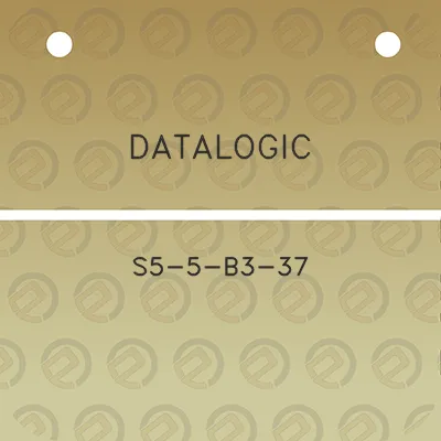 datalogic-s5-5-b3-37