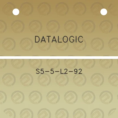 datalogic-s5-5-l2-92