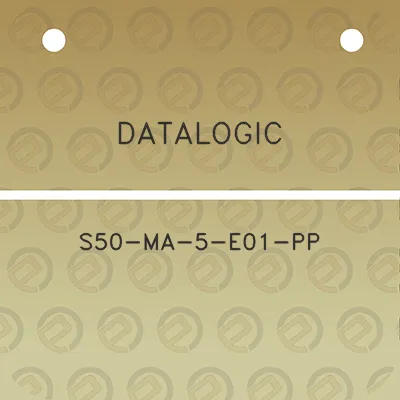 datalogic-s50-ma-5-e01-pp