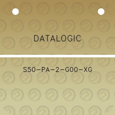 datalogic-s50-pa-2-g00-xg