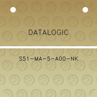 datalogic-s51-ma-5-a00-nk