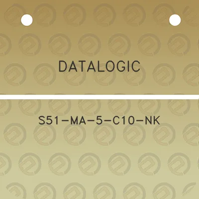 datalogic-s51-ma-5-c10-nk