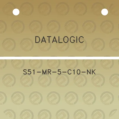 datalogic-s51-mr-5-c10-nk