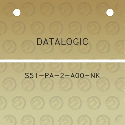 datalogic-s51-pa-2-a00-nk