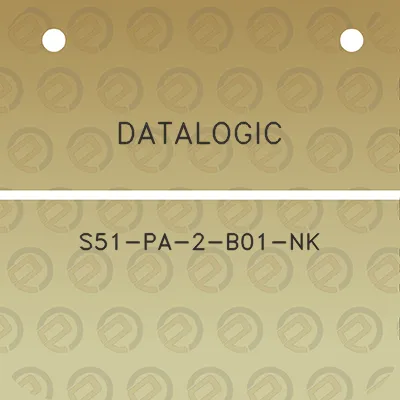 datalogic-s51-pa-2-b01-nk