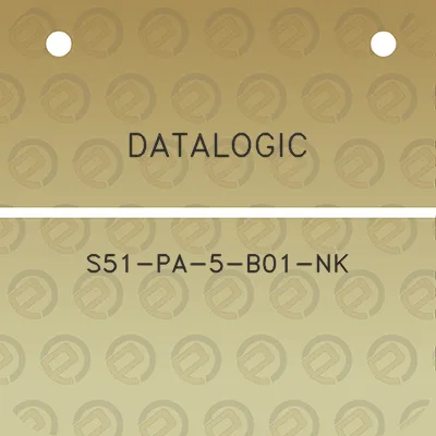 datalogic-s51-pa-5-b01-nk